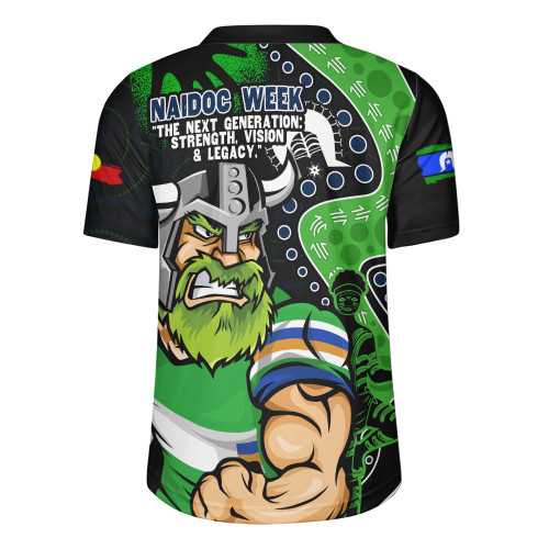 Canberra Raiders Rugby Jersey NAIDOC Indigenous Warrior Spirit