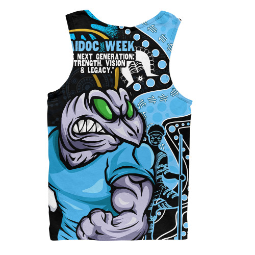 New South Wales Blues Men Singlet NAIDOC Indigenous Warrior Spirit