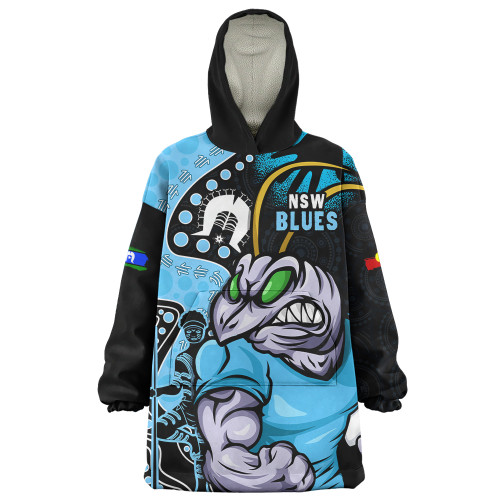 New South Wales Blues Snug Hoodie NAIDOC Indigenous Warrior Spirit