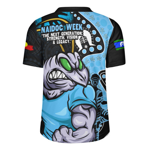 New South Wales Blues Rugby Jersey NAIDOC Indigenous Warrior Spirit