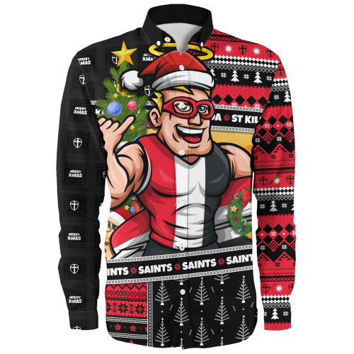 Sydney Roosters Long Sleeve Shirt NAIDOC Indigenous Warrior Spirit