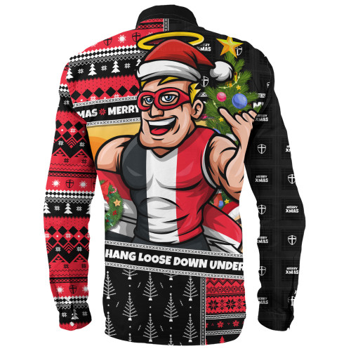 Sydney Roosters Long Sleeve Shirt NAIDOC Indigenous Warrior Spirit