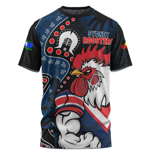 Sydney Roosters T-Shirt NAIDOC Indigenous Warrior Spirit