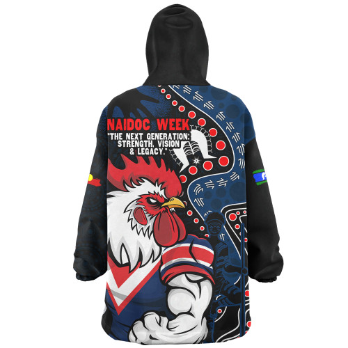 Sydney Roosters Snug Hoodie NAIDOC Indigenous Warrior Spirit