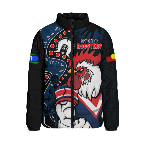 Sydney Roosters Padded Jacket NAIDOC Indigenous Warrior Spirit