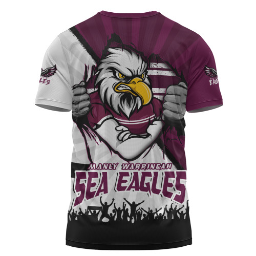 Manly Warringah Sea Eagles T-Shirt Fearless Soul Series