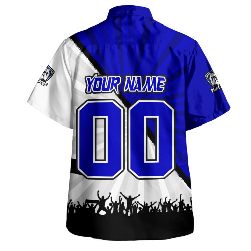 Canterbury-Bankstown Bulldogs Hawaiian Shirt Fearless Soul Series Canterbury-Bankstown Bulldogs Hawaiian Shirt Fearless Soul Series