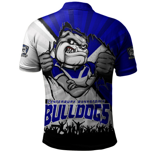 Canterbury-Bankstown Bulldogs Polo Shirt Fearless Soul Series Canterbury-Bankstown Bulldogs Polo Shirt Fearless Soul Series