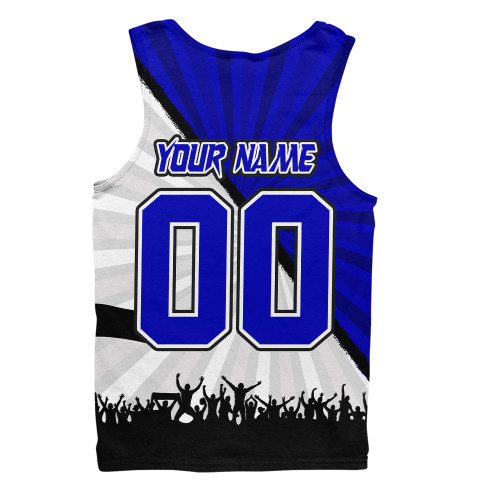 Canterbury-Bankstown Bulldogs Men Singlet Fearless Soul Series Canterbury-Bankstown Bulldogs Men Singlet Fearless Soul Series