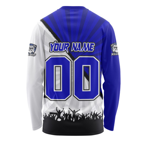 Canterbury-Bankstown Bulldogs Long Sleeve T-shirt Fearless Soul Series Canterbury-Bankstown Bulldogs Long Sleeve T-shirt Fearless Soul Series
