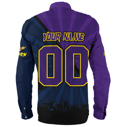 Melbourne Storm Long Sleeve Shirt Fearless Soul Series Melbourne Storm Long Sleeve Shirt Fearless Soul Series