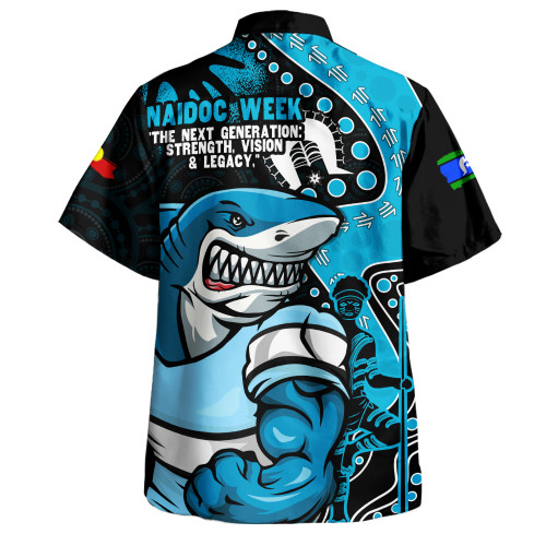 Cronulla-Sutherland Sharks Hawaiian Shirt NAIDOC Indigenous Warrior Spirit Cronulla-Sutherland Sharks Hawaiian Shirt NAIDOC Indigenous Warrior Spirit