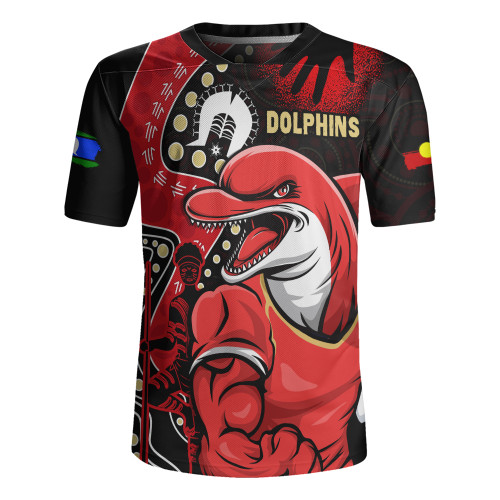 Redcliffe Dolphins Rugby Jersey NAIDOC Indigenous Warrior Spirit