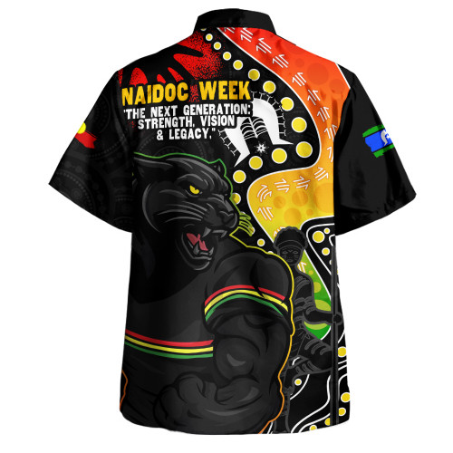 Penrith Panthers Hawaiian Shirt NAIDOC Indigenous Warrior Spirit