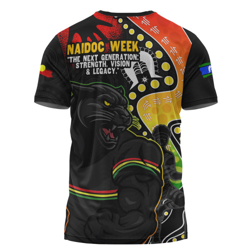 Penrith Panthers T-Shirt NAIDOC Indigenous Warrior Spirit