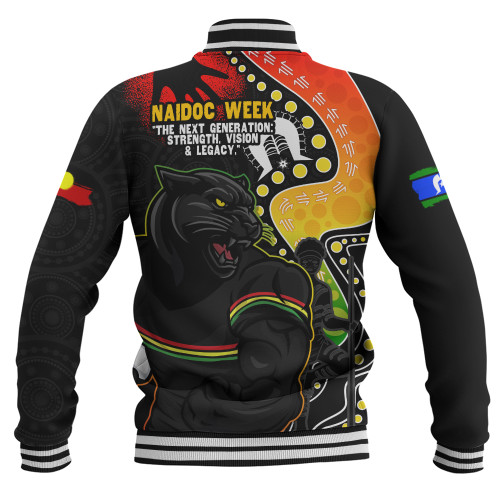 Penrith Panthers Baseball Jacket NAIDOC Indigenous Warrior Spirit