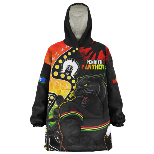Penrith Panthers Snug Hoodie NAIDOC Indigenous Warrior Spirit