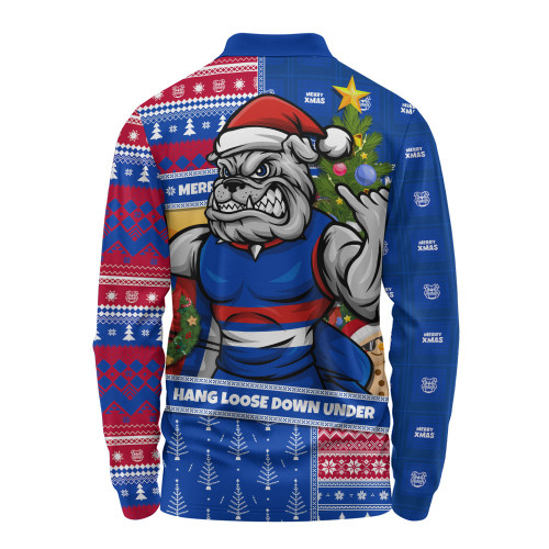 Penrith Panthers Long Sleeve Polo Shirt NAIDOC Indigenous Warrior Spirit