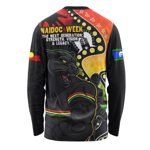 Penrith Panthers Long Sleeve T-shirt NAIDOC Indigenous Warrior Spirit