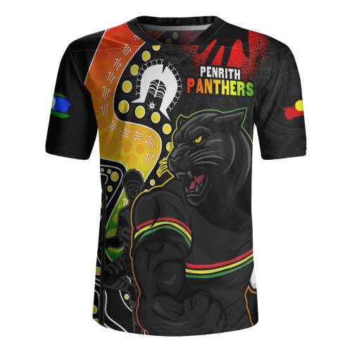 Penrith Panthers Rugby Jersey NAIDOC Indigenous Warrior Spirit