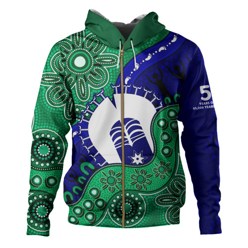 Indigenous Australian Aboriginal Hoodie Shared Journey Spirit And Country