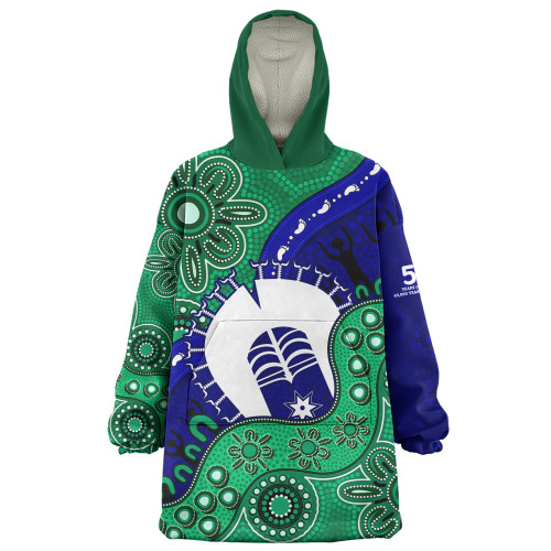 Indigenous Australian Aboriginal Snug Hoodie Shared Journey Spirit And Country