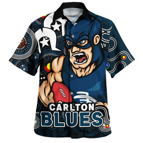 Carlton Hawaiian Shirt NAIDOC Spirit Of Country