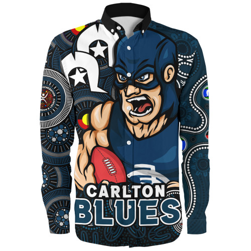 Carlton Long Sleeve Shirt NAIDOC Spirit Of Country