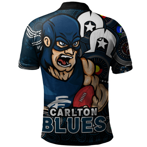 Carlton Polo Shirt NAIDOC Spirit Of Country Carlton Polo Shirt NAIDOC Spirit Of Country