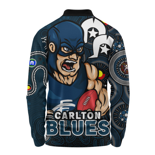 Carlton Long Sleeve Polo Shirt NAIDOC Spirit Of Country