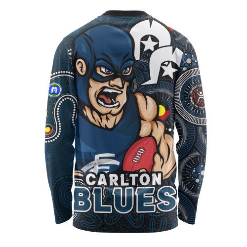 Carlton Long Sleeve T-shirt NAIDOC Spirit Of Country Carlton Long Sleeve T-shirt NAIDOC Spirit Of Country