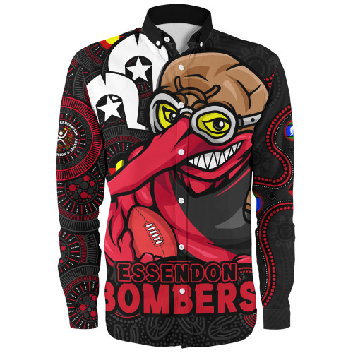 Essendon Long Sleeve Shirt NAIDOC Spirit Of Country