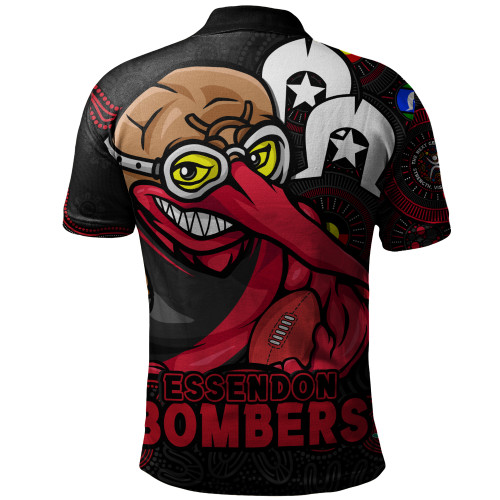 Essendon Polo Shirt NAIDOC Spirit Of Country