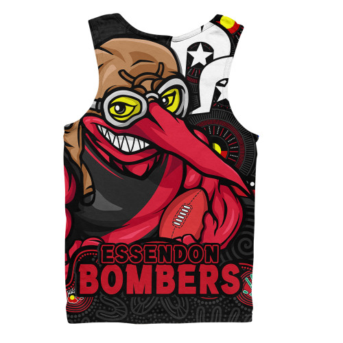 Essendon Men Singlet NAIDOC Spirit Of Country