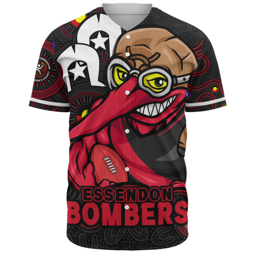 Essendon Baseball Shirt NAIDOC Spirit Of Country