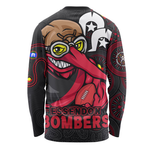 Essendon Long Sleeve T-shirt NAIDOC Spirit Of Country