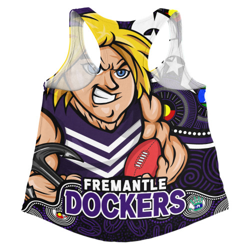Fremantle Women Racerback Singlet NAIDOC Spirit Of Country