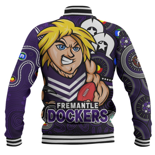 Fremantle Baseball Jacket NAIDOC Spirit Of Country Fremantle Baseball Jacket NAIDOC Spirit Of Country