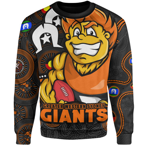 GWS GIANTS Sweatshirt NAIDOC Spirit Of Country