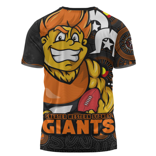 GWS GIANTS T-Shirt NAIDOC Spirit Of Country