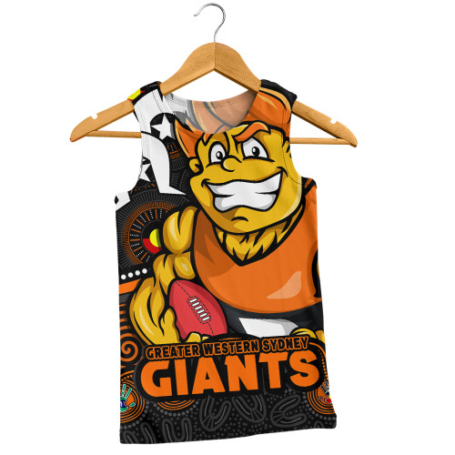 GWS GIANTS Men Singlet NAIDOC Spirit Of Country