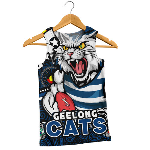 Geelong Cats Men Singlet NAIDOC Spirit Of Country