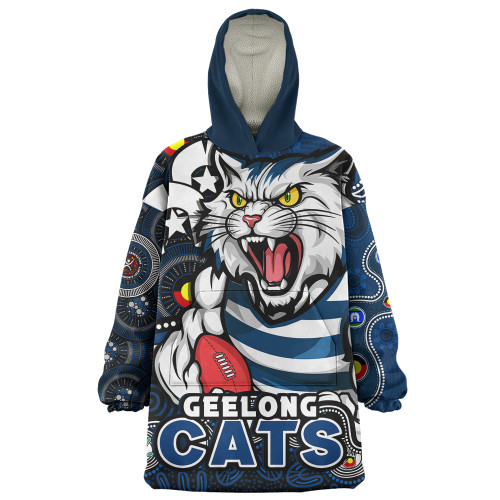 Geelong Cats Snug Hoodie NAIDOC Spirit Of Country