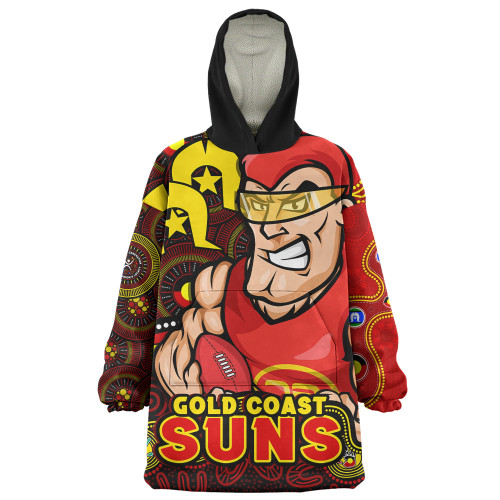 Gold Coast SUNS Snug Hoodie NAIDOC Spirit Of Country