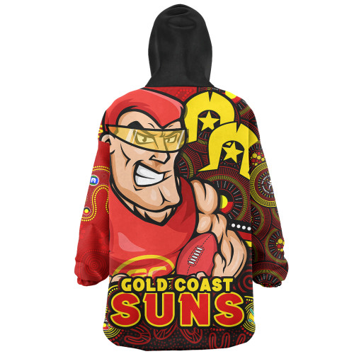Gold Coast SUNS Snug Hoodie NAIDOC Spirit Of Country