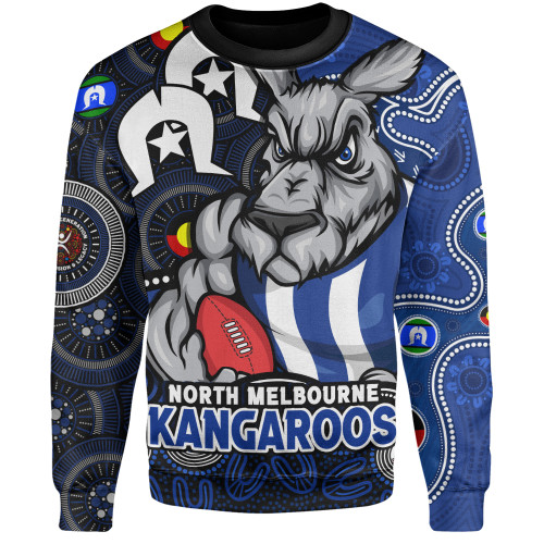 North Melbourne Sweatshirt NAIDOC Spirit Of Country