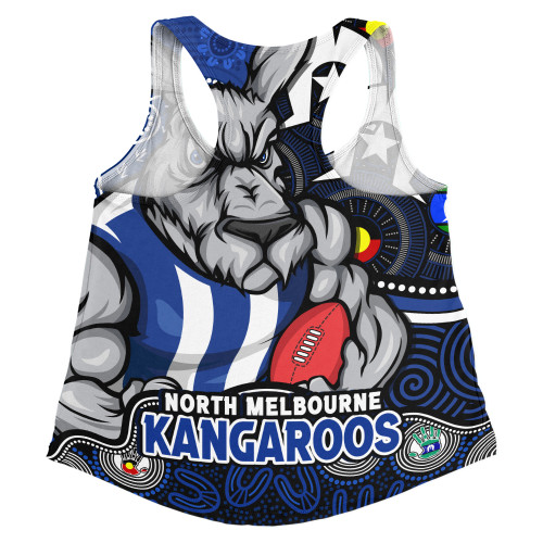 North Melbourne Women Racerback Singlet NAIDOC Spirit Of Country