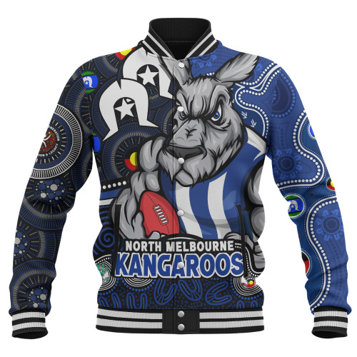 North Melbourne Baseball Jacket NAIDOC Spirit Of Country