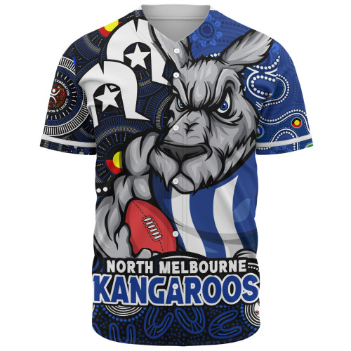 North Melbourne Baseball Shirt NAIDOC Spirit Of Country