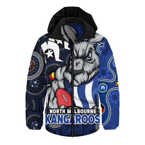 North Melbourne Hooded Padded Jacket NAIDOC Spirit Of Country